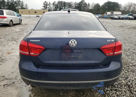 2014 Volkswagen Passat Se z USA, uszkodzony, nr VIN 1VWBN7A39EC088285